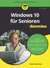 E-Book Windows 10 für Senioren für Dummies