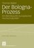 E-Book Der Bologna-Prozess