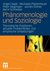 E-Book Phänomenologie und Soziologie