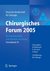 E-Book Chirurgisches Forum 2005 für experimentelle und klinische Forschung