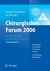 E-Book Chirurgisches Forum 2006 für experimentelle und klinische Forschung