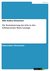 E-Book Die Konstituierung des Ichs in den Selbstportraits Maria Lassnigs