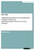 E-Book Organisationsstrukturen im interkulturellen Vergleich anhand der Fünf-Dimensionen-Theorie von Geert Hofstede