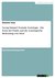 E-Book Georg Simmel: Formale Soziologie - Die Form der Triade und die soziologische Bedeutung von Streit