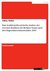 E-Book Eine koalitionstheoretische Analyse der rot-roten Koalition des Berliner Senats nach den Abgeordnetenhauswahlen 2001