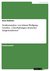 E-Book Strukturanalyse von Johann Wolfgang Goethes 'Unterhaltungen deutscher Ausgewanderten'