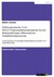 E-Book Prätherapeutische I-124 PET(/CT)-Speicheldrüsendosimetrie bei der Radiojodtherapie differenzierter Schilddrüsenkarzinome