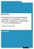 E-Book Ein Vergleich der Personenkonstellation 'Vermittler' & 'Geiselnehmer' aus den Filmen Die 'Entführung der U-Bahn Pelham 123' und 'Verhandlungssache'