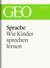 E-Book Sprache: Wie Kinder sprechen lernen (GEO eBook Single)