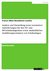 E-Book Analyse und Darstellung neuer normativer Anforderungen für den NS- und MS-Schaltanlagenbau sowie marktüblicher Ausführungsvarianten von Schaltanlagen