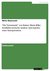 E-Book 'Die Turnstunde' von Rainer Maria Rilke. Erzähltheoretische Analyse und Aspekte einer Interpretation
