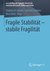 E-Book Fragile Stabilität - stabile Fragilität