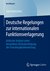 E-Book Deutsche Regelungen zur internationalen Funktionsverlagerung
