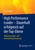 E-Book High Performance Leader - Dauerhaft erfolgreich auf der Top-Ebene
