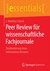 E-Book Peer Review für wissenschaftliche Fachjournale