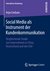 E-Book Social Media als Instrument der Kundenkommunikation