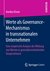 E-Book Werte als Governance-Mechanismus in transnationalen Unternehmen