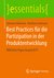 E-Book Best Practices für die Partizipation in der Produktentwicklung