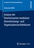 E-Book Analyse der Determinanten modularer Dienstleistungs- und Organisationsarchitekturen