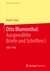 E-Book Otto Blumenthal: Ausgewählte Briefe und Schriften I
