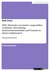 E-Book HPLC-Methoden zur Analyse ausgewählter Carbamate. Entwicklung, Konzentrationsstabilität und Toxizität im akuten Daphnientest