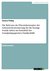 E-Book Die Relevanz des Theoriekonzeptes der Lebensweltorientierung für die heutige Soziale Arbeit im Praxisfeld der Sozialpädagogischen Familienhilfe