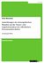 E-Book Auswirkungen des demografischen Wandels auf die Nutzer- und Angebotsstruktur des öffentlichen Personennahverkehrs