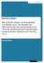 E-Book Eine kritische Analyse zur Monographie von Mathias Stein 'Der Konflikt um Alleinvertretung und Anerkennung in der UNO. Die deutsch-deutschen Beziehungen zu den Vereinten Nationen von 1949 bis 1973'