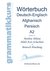E-Book Wörterbuch Deutsch-Englisch-Afghanisch-Persisch Niveau A2