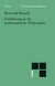 E-Book Einführung in die mathematische Philosophie
