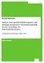 E-Book Analyse einer gesellschaftsbezogenen und ökologieorientierten Unternehmenspolitik auf der Grundlage des Stakeholderkonzeptes