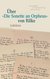 E-Book Über »Die Sonette an Orpheus' von Rilke