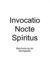 E-Book Invocatio Nocte Spiritus