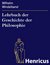 E-Book Lehrbuch der Geschichte der Philosophie
