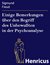 E-Book Einige Bemerkungen über den Begriff des Unbewußten in der Psychoanalyse