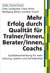 E-Book Mehr Erfolg durch Qualität für Trainer/innen, Berater/innen, Coachs