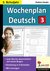 E-Book Wochenplan Deutsch 3. Schuljahr