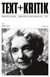 E-Book TEXT + KRITIK 23 - Nelly Sachs