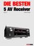 Die besten 5 AV-Receiver (Band 2)