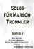 E-Book Solos für Marschtrommler - Band 1