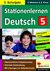 E-Book Stationenlernen Deutsch / Klasse 5