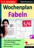 Wochenplan Fabeln / Klasse 5-6