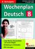 E-Book Wochenplan Deutsch / Klasse 8