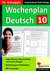 E-Book Wochenplan Deutsch / Klasse 10
