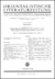 Orientalistische Literaturzeitung Orientalistische Literaturzeitung