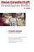 Neue Gesellschaft/Frankfurter Hefte Neue Gesellschaft/Frankfurter Hefte