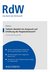 RdW-Kurzreport RdW-Kurzreport