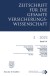 Zeitschrift für die gesamte Versicherungswissenschaft (ZVersWiss) Zeitschrift für die gesamte Versicherungswissenschaft (ZVersWiss)
