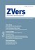 ZVers - Zeitschrift für Versicherungsrecht