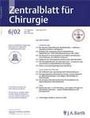 Zentralblatt für Chirurgie